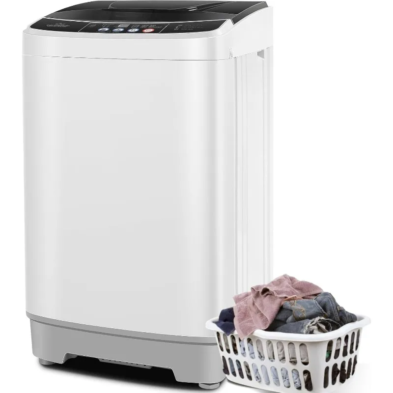 Портативная стиральная машина Nictemaw, портативная стиральная машина 20 фунтов со сливным насосом, 2,8 куб.
Портативная стиральная машина Nictemaw, портативная стиральная машина 20 фунтов со сливным насосом, 2,8 куб.