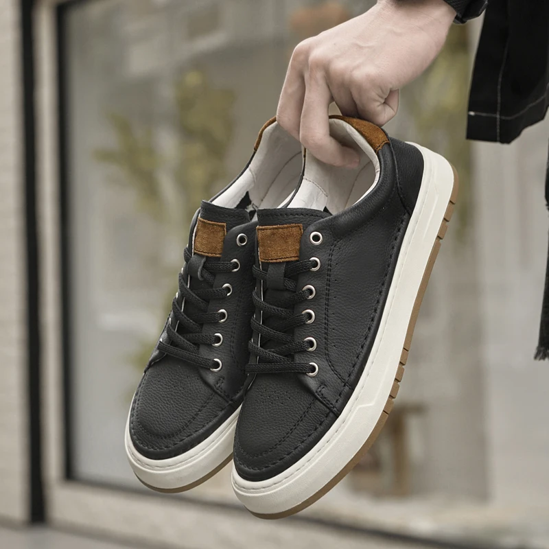Fashionable, casual, and outdoor men's sneakers Men's Casual Board Shoes Versatile Sneakers lace-up black sports shoes
Fashionable, casual, and outdoor men's sneakers Men's Casual Board Shoes Versatile Sneakers lace-up black sports shoes