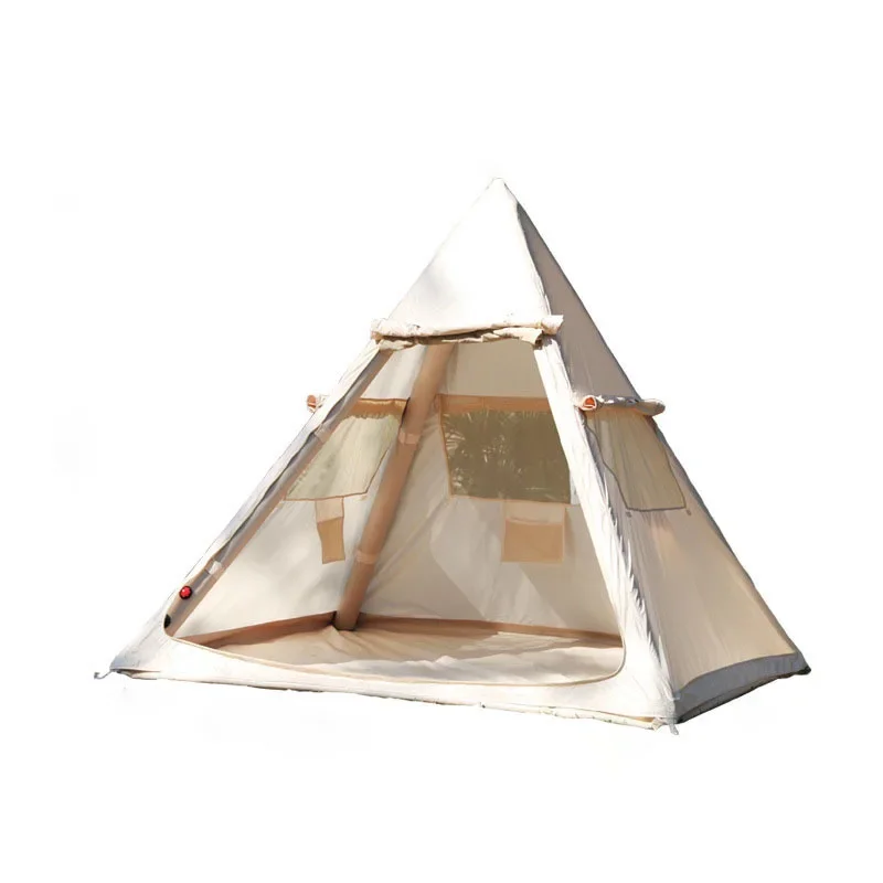 Outdoor camping Portable quick-open camping tent Thickened rainproof without mid-pole spire
Outdoor camping Portable quick-open camping tent Thickened rainproof without mid-pole spire