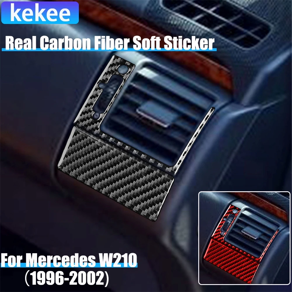 Carbon Fiber Car Accessories Driver Air Vent Set Cover Soft Sticker For Mercedes W210 E Class 1996 1997 1998 1999 2000 2001 2002
Carbon Fiber Car Accessories Driver Air Vent Set Cover Soft Sticker For Mercedes W210 E Class 1996 1997 1998 1999 2000 2001 2002