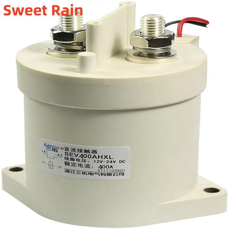 SAYOON High Load Current High Voltage Dc Contactor 400A SEV400AH SEV400BH 5V-1000V 400A high current dc power
SAYOON High Load Current High Voltage Dc Contactor 400A SEV400AH SEV400BH 5V-1000V 400A high current dc power