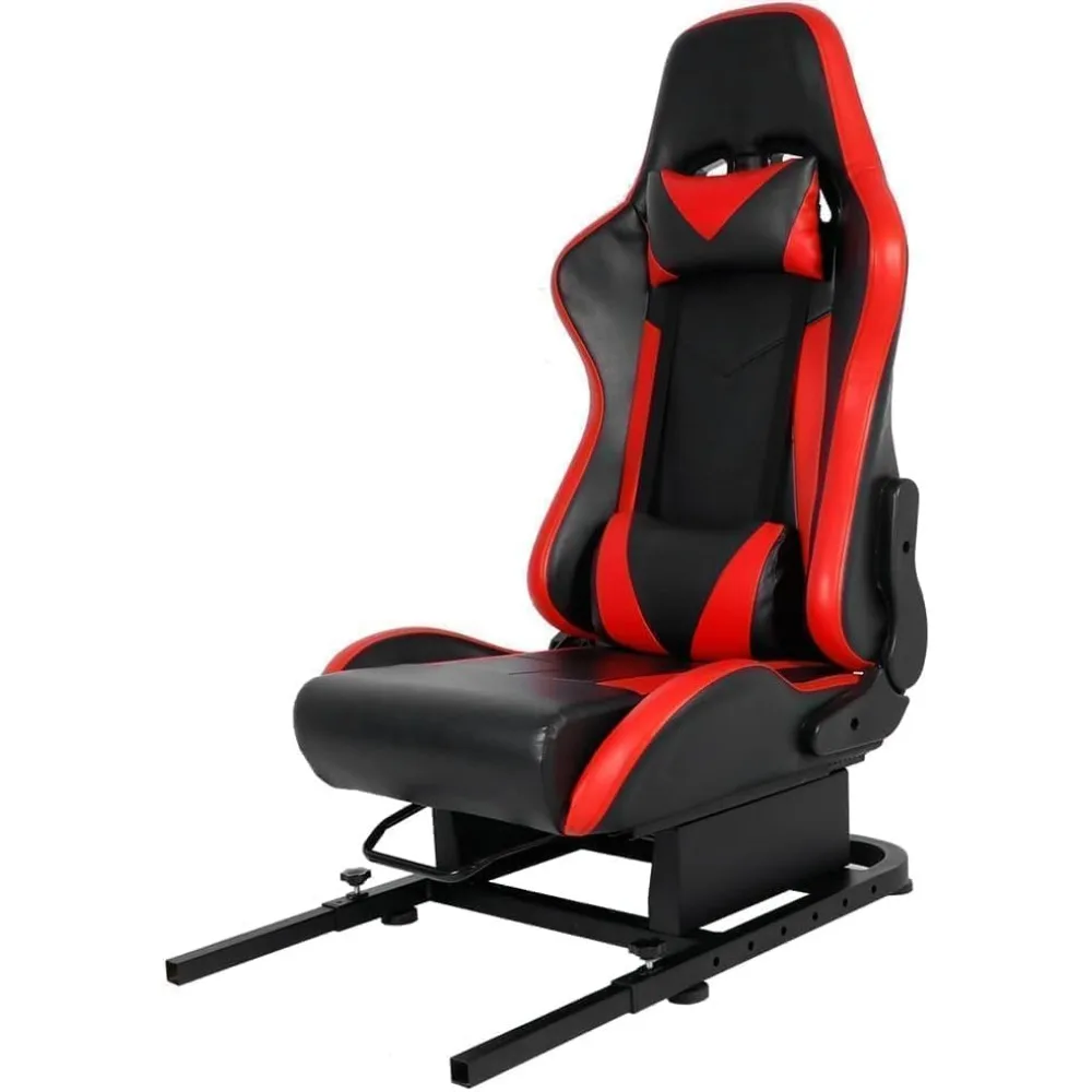 Racing Rear Seat Bracket with Game Seat Fits Steering Wheel Stand, Expands to Racing Simulator Cockpit
Racing Rear Seat Bracket with Game Seat Fits Steering Wheel Stand, Expands to Racing Simulator Cockpit