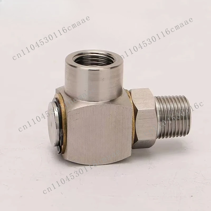 Hose Reel Rotary Joint Thread 360 Degree General Purpose Stainless Steel, 90 ° Right Angle High Speed High Pressure
Hose Reel Rotary Joint Thread 360 Degree General Purpose Stainless Steel, 90 ° Right Angle High Speed High Pressure