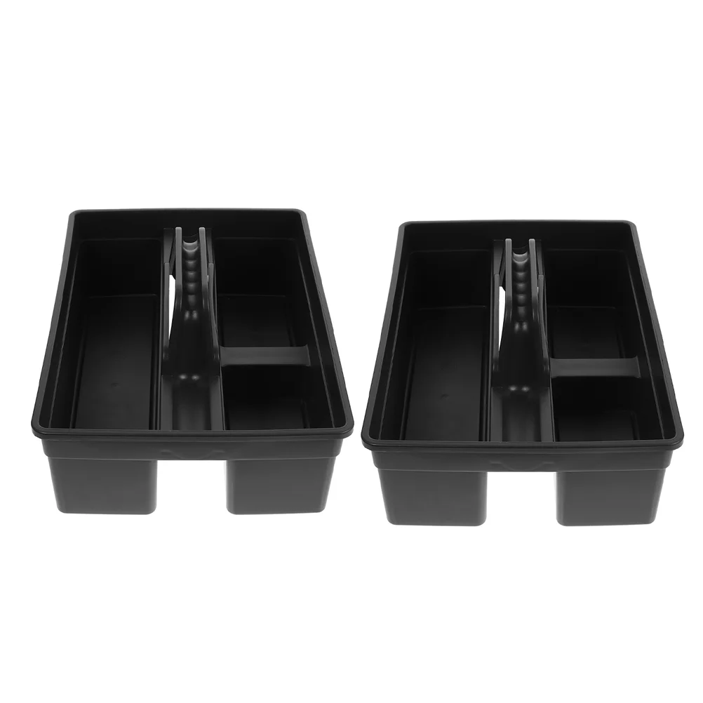 2 Pcs Tool Basket Cleaning Supplies Toolbox Organizer with Handle Plastic Barrel
2 Pcs Tool Basket Cleaning Supplies Toolbox Organizer with Handle Plastic Barrel