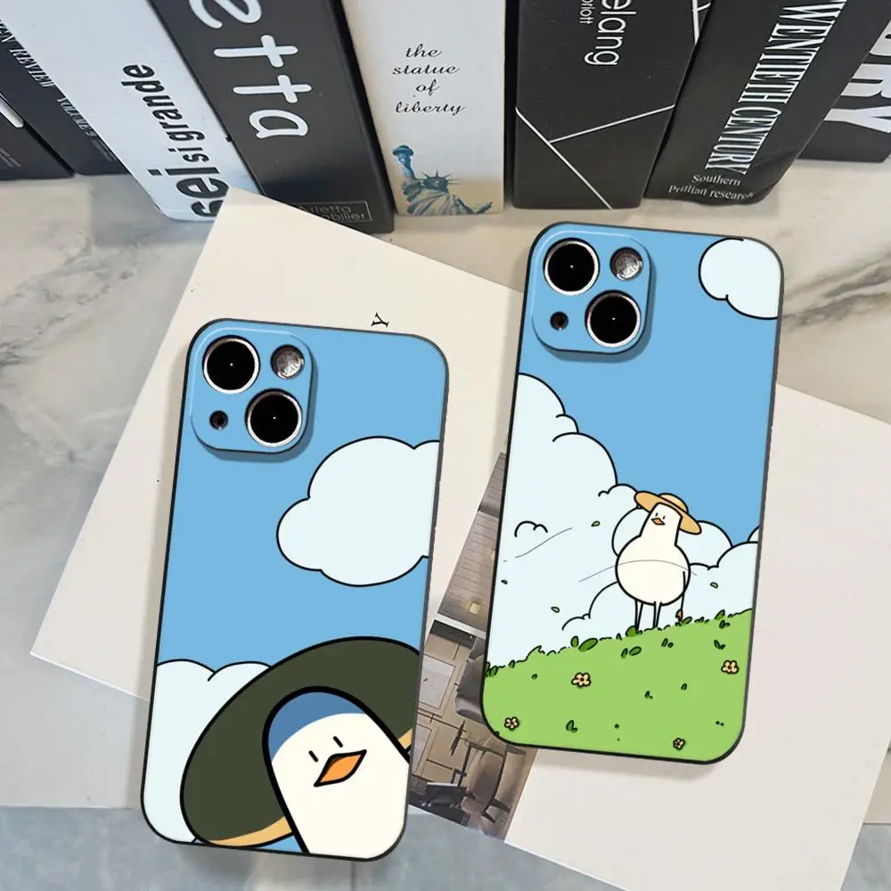 HYBXAXC New Cartoon Duck Phone Case For iPhone 17 Air 16 15 14 Plus 13 12 11 Pro Max 16e Shockproof HD Clear Back Cover
HYBXAXC New Cartoon Duck Phone Case For iPhone 17 Air 16 15 14 Plus 13 12 11 Pro Max 16e Shockproof HD Clear Back Cover