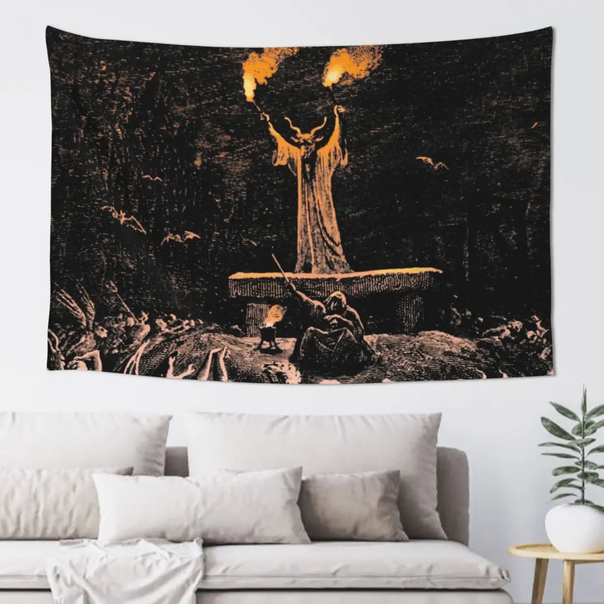 Colorized émile-Antoine Bayard Witches Dancing at the Sabbath 1870 Tapestry Room Decorating Aesthetic Wall Decor Tapestry
Colorized émile-Antoine Bayard Witches Dancing at the Sabbath 1870 Tapestry Room Decorating Aesthetic Wall Decor Tapestry