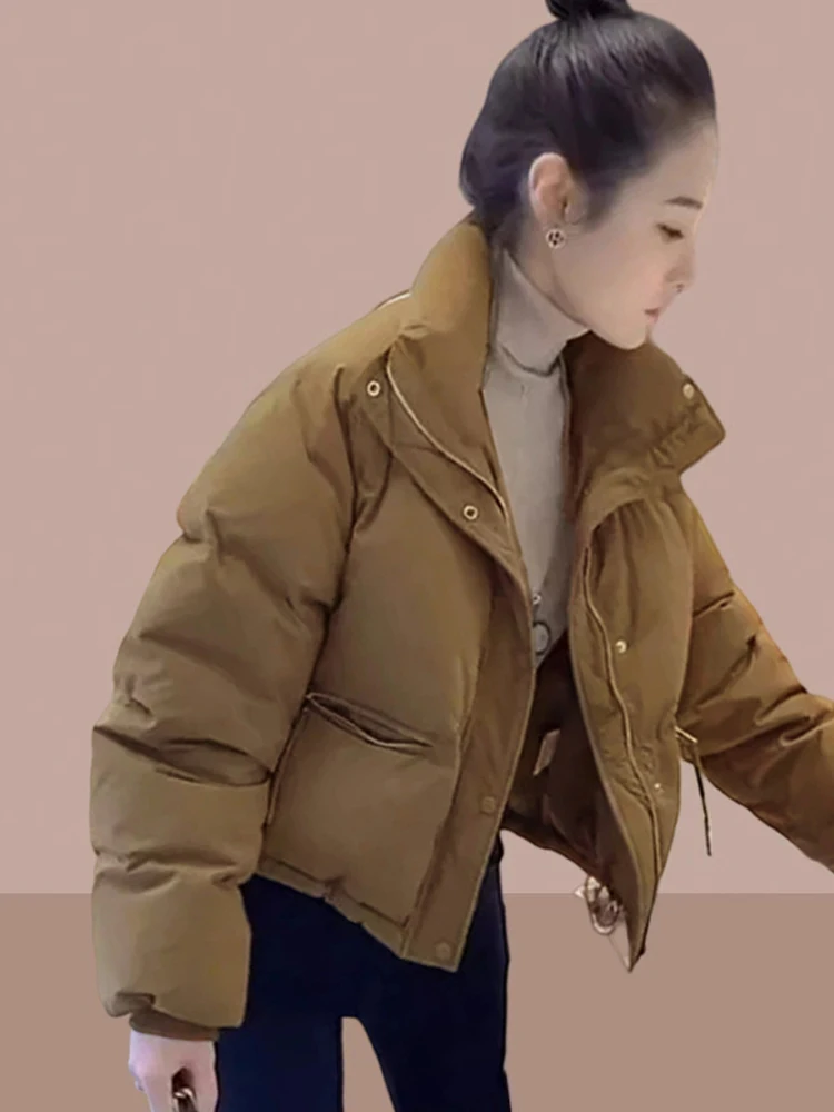 Women's Winter Thiened Cotton Jaet Sli Casual Warm Coat ort Outerwear Korean Version Slim Fit Long Sve Zipper
Women's Winter Thiened Cotton Jaet Sli Casual Warm Coat ort Outerwear Korean Version Slim Fit Long Sve Zipper