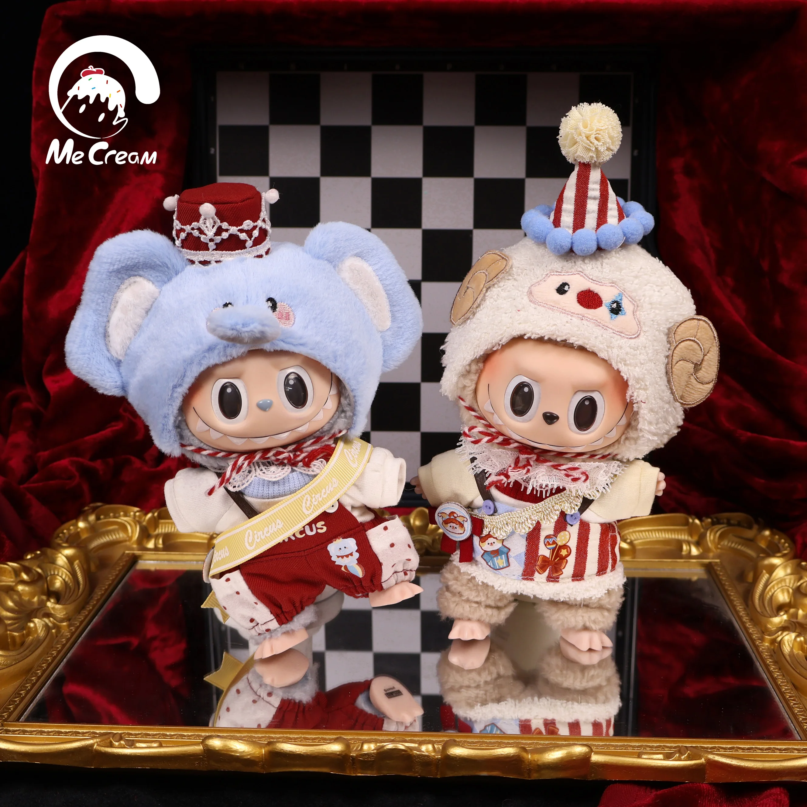 2025 For Labubu Circus Clown Style Clothes Cute Vinyl Doll 17cm V1 V3 DIY Clothes Accessories Toys Gifts Decoration Pendant Set
2025 For Labubu Circus Clown Style Clothes Cute Vinyl Doll 17cm V1 V3 DIY Clothes Accessories Toys Gifts Decoration Pendant Set