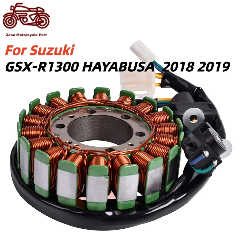 32101-24F21-000 Motorcycle Engine Part Generator Magneto Stator Coil for Suzuki GSX-R1300 HAYABUSA GSX R1300 GSXR1300 2018 2019
32101-24F21-000 Motorcycle Engine Part Generator Magneto Stator Coil for Suzuki GSX-R1300 HAYABUSA GSX R1300 GSXR1300 2018 2019