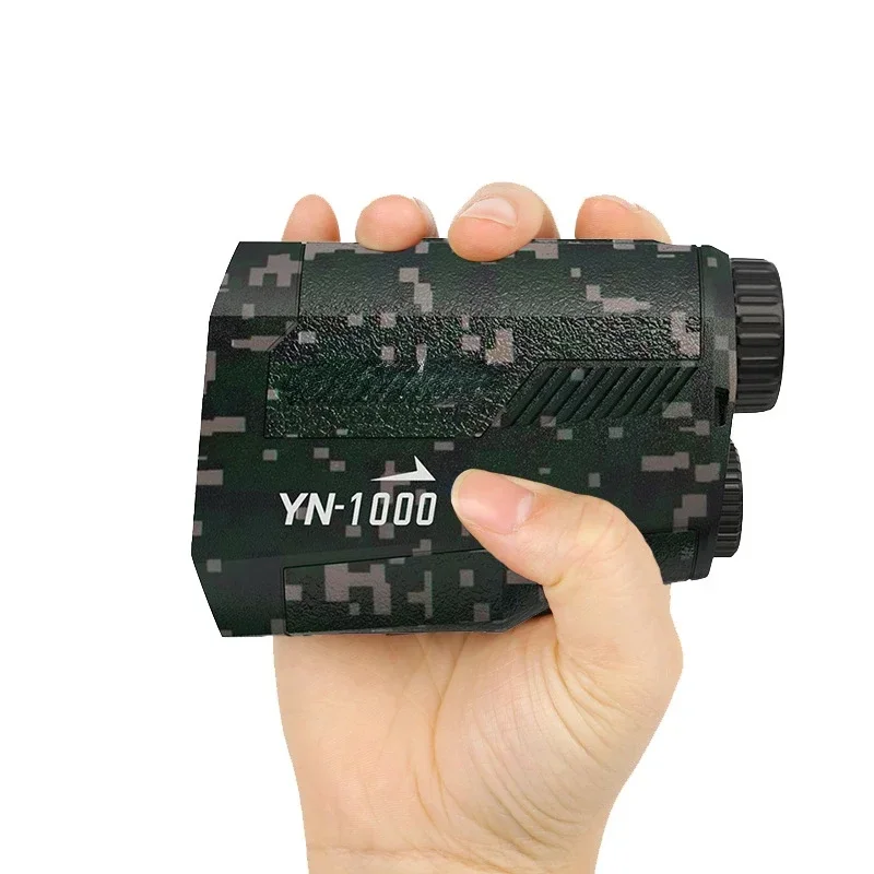 YN-1000 Camouflage Laser Rangefinder Telescope Hunting Outdoor Altimetry Angle Ranging 1000m
YN-1000 Camouflage Laser Rangefinder Telescope Hunting Outdoor Altimetry Angle Ranging 1000m
