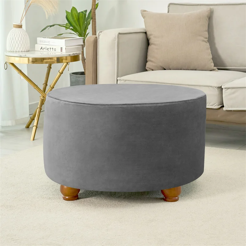 Бархатный круглый чехол на табурет для гостиной, эластичные чехлы на подставки для ног, эластичные универсальные чехлы на табурет для ног
Бархатный круглый чехол на табурет для гостиной, эластичные чехлы на подставки для ног, эластичные универсальные чехлы на табурет для ног