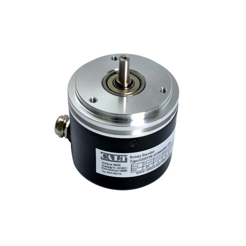 GHST58-6G100BMC526 6mm DC Motor Shaft Encoder Open Collector Reflective Optical Encoder
GHST58-6G100BMC526 6mm DC Motor Shaft Encoder Open Collector Reflective Optical Encoder