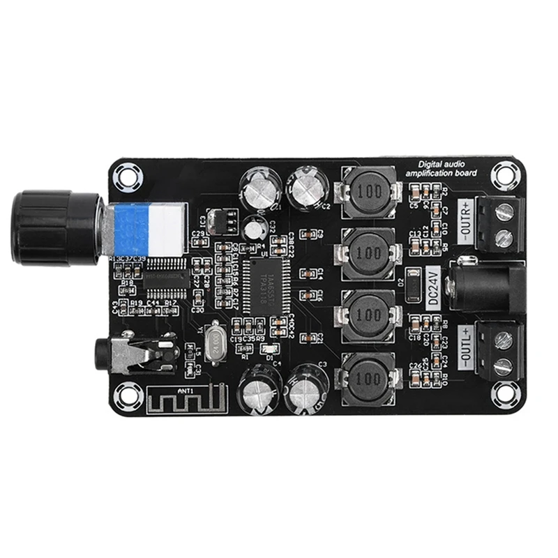 DC12V-24V Class D Amplifier Module 50Wx2 Hifi Stereo Bluetooth 5.0 Audio Amplifier Volume Adjustable
DC12V-24V Class D Amplifier Module 50Wx2 Hifi Stereo Bluetooth 5.0 Audio Amplifier Volume Adjustable