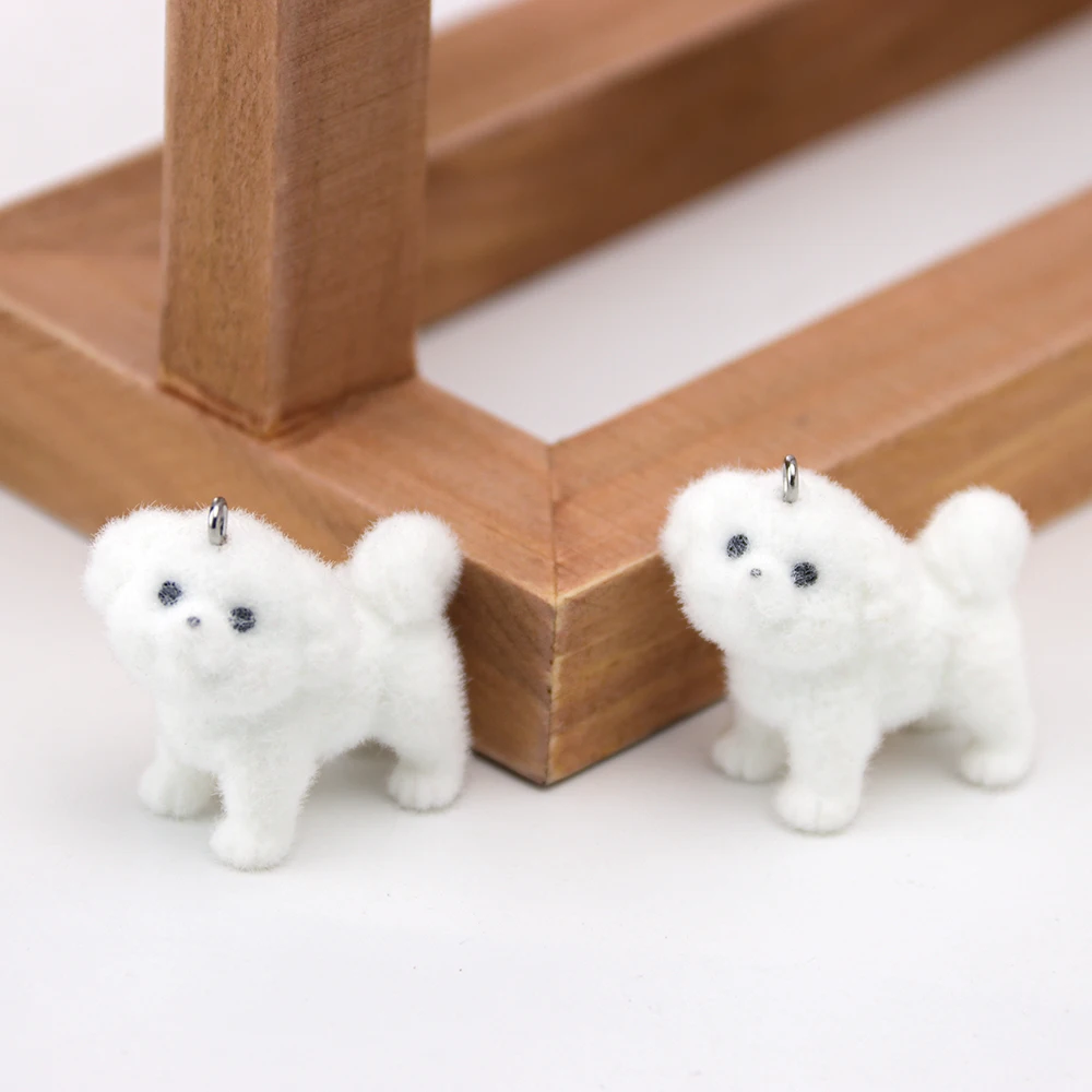 20PCS 3D Flocking Cute puppy Charms Plush Dolls Pendants for Necklace Earrings Jewelry Making DIY Handmade Accessories Wholesale
20PCS 3D Flocking Cute puppy Charms Plush Dolls Pendants for Necklace Earrings Jewelry Making DIY Handmade Accessories Wholesale