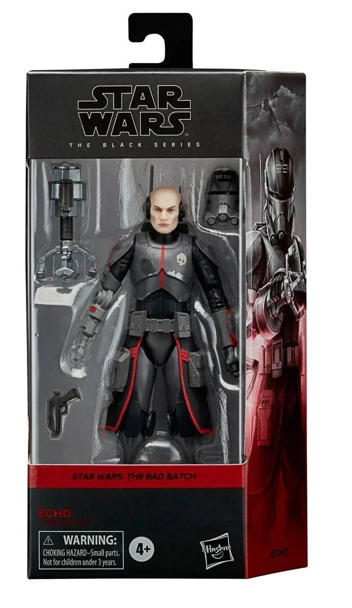 В наличии Hasbro оригинальная 6-дюймовая фигурка Star Wars The Black Series The Bad Batch Echo Clone Commander, коллекция игрушек, подарок
В наличии Hasbro оригинальная 6-дюймовая фигурка Star Wars The Black Series The Bad Batch Echo Clone Commander, коллекция игрушек, подарок