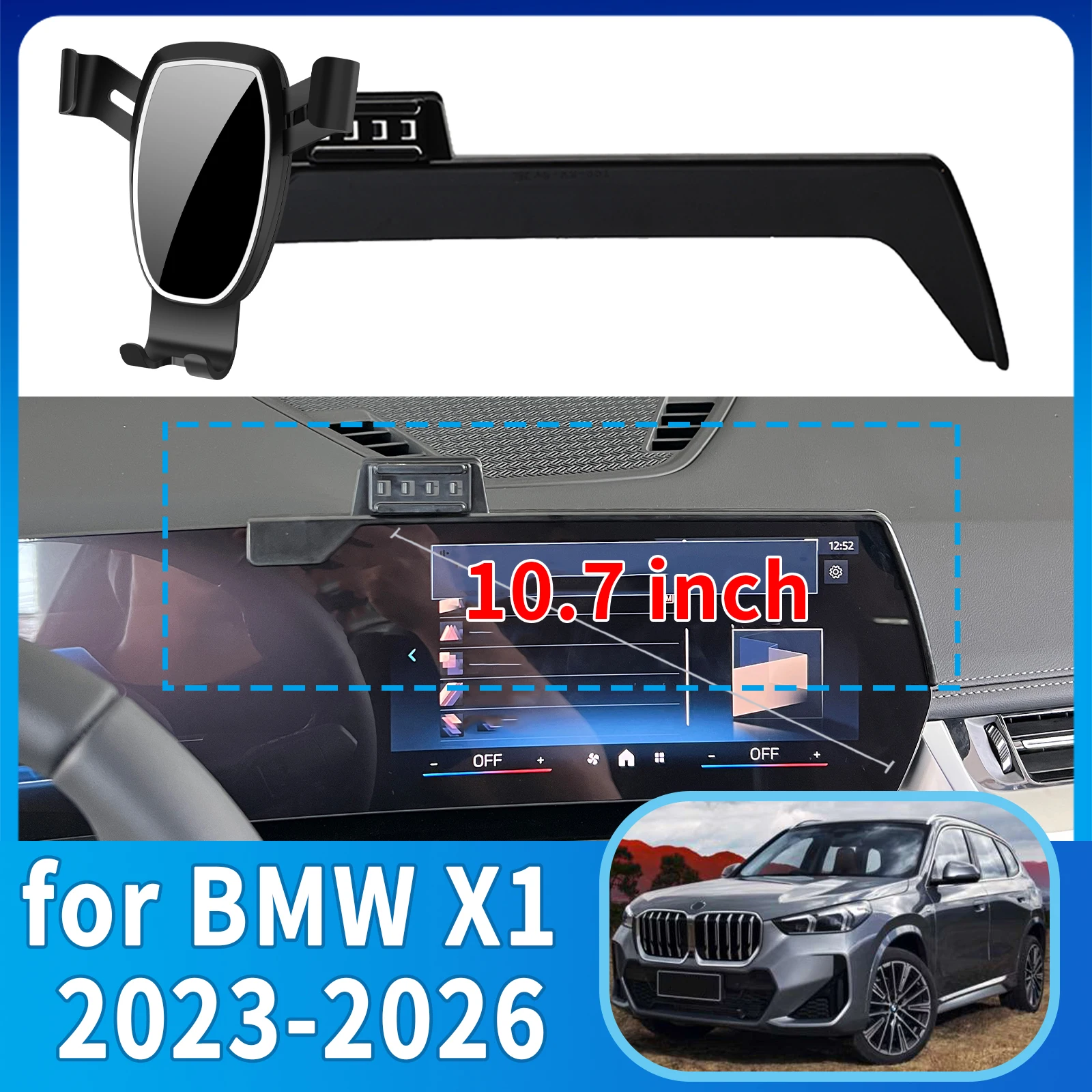 fit for BMW X1 2023 2024 2025 2026 ix1 Anti-Shake Screen Base Phone Holder Mount Stand Dedicated Car accessoires
fit for BMW X1 2023 2024 2025 2026 ix1 Anti-Shake Screen Base Phone Holder Mount Stand Dedicated Car accessoires