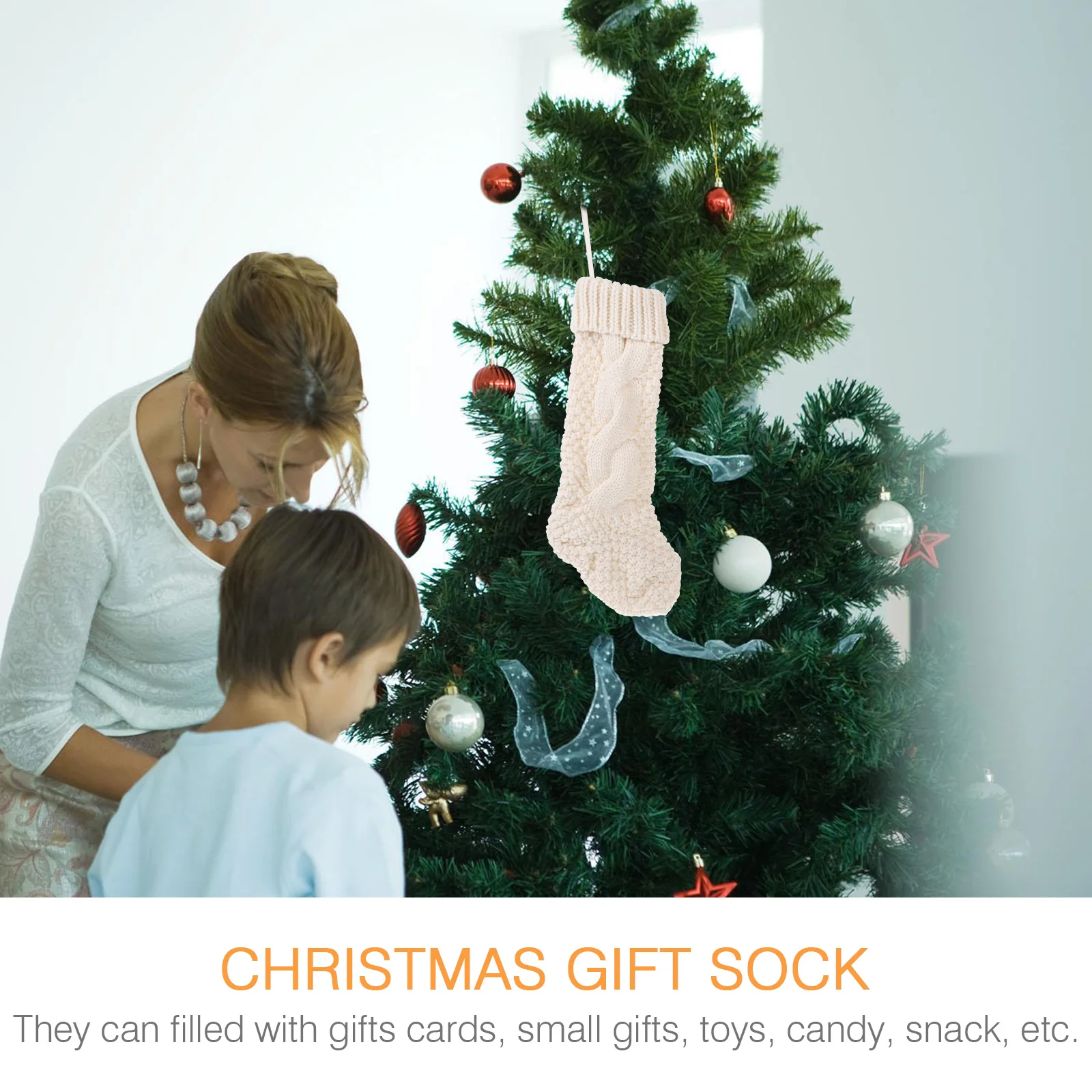 2 Pcs Christmas Stocking Xmas Tree Hanging Decor Sock Party Gift Pouch Candy Bag Mini
2 Pcs Christmas Stocking Xmas Tree Hanging Decor Sock Party Gift Pouch Candy Bag Mini