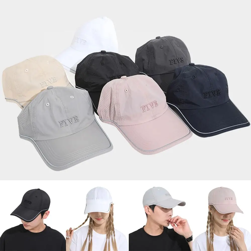 Summer Adjustable Sun Hat Breathable Quick-drying Sunscreen Hat Casual Snapback Baseball Cap for Men Women
Summer Adjustable Sun Hat Breathable Quick-drying Sunscreen Hat Casual Snapback Baseball Cap for Men Women