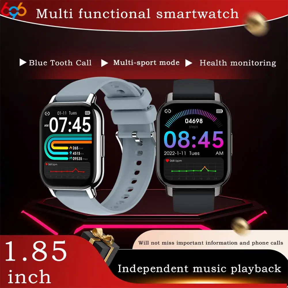 696 Color Screen Blue Tooth Call Men Women Smart Watches Health Sleep Monitor Sports Fitness Smartwatch Music Playing Waterproof
696 Color Screen Blue Tooth Call Men Women Smart Watches Health Sleep Monitor Sports Fitness Smartwatch Music Playing Waterproof
