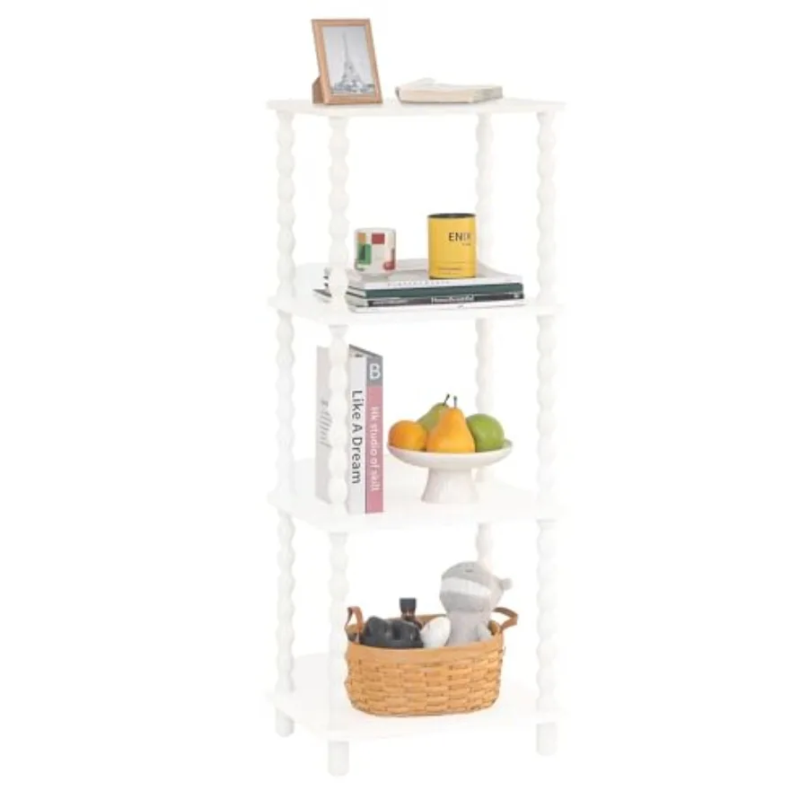 Bookshelf 4-Tier Bookcase with Open Shelves Modern Book Shelf for Small Spaces Bedroom Living Room and Office with Solid Wood L
Bookshelf 4-Tier Bookcase with Open Shelves Modern Book Shelf for Small Spaces Bedroom Living Room and Office with Solid Wood L
