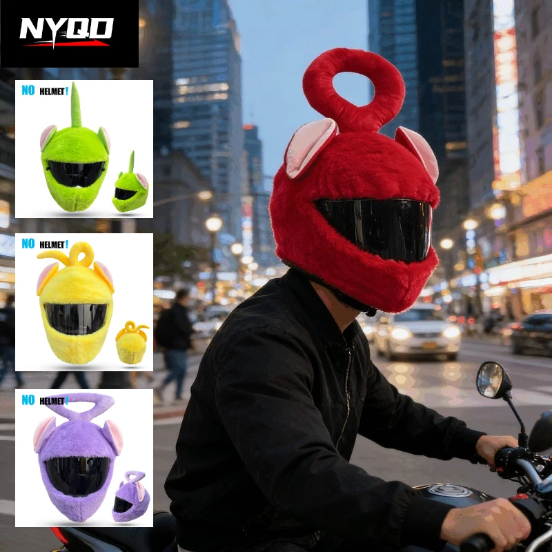 Funny Novelty Motorcycle Helmet Cover Mask, Breathable Riding Face Protector, Motorbike Skull Cap Decorative Accessories
Funny Novelty Motorcycle Helmet Cover Mask, Breathable Riding Face Protector, Motorbike Skull Cap Decorative Accessories