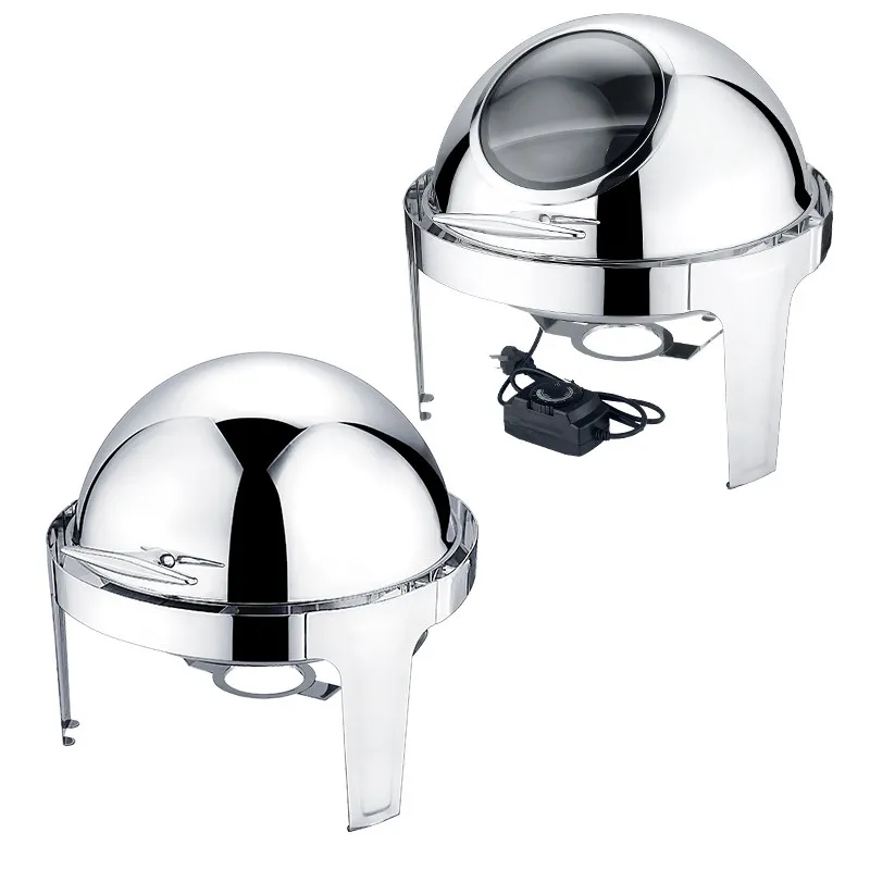 1PCS stainless steel clamshell buffet furnace insulation pot electric heating
1PCS stainless steel clamshell buffet furnace insulation pot electric heating