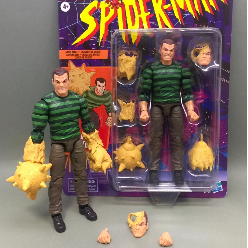 Genuine Marvel Legend Spider Man Villain Sandman Model Garage Kit Collectable Desktop Decorative Ornaments Gift For Boys
Genuine Marvel Legend Spider Man Villain Sandman Model Garage Kit Collectable Desktop Decorative Ornaments Gift For Boys