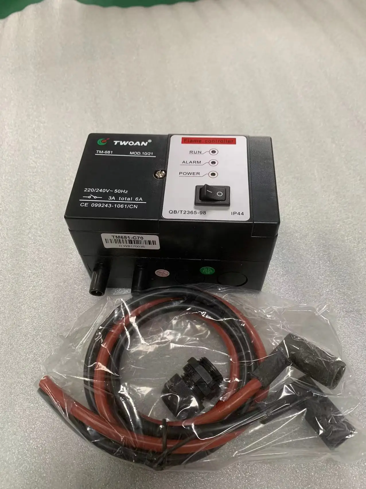 TWAN Автоматические Воспламенители Газовых Горелок TM681 - C70
TWAN Автоматические Воспламенители Газовых Горелок TM681 - C70