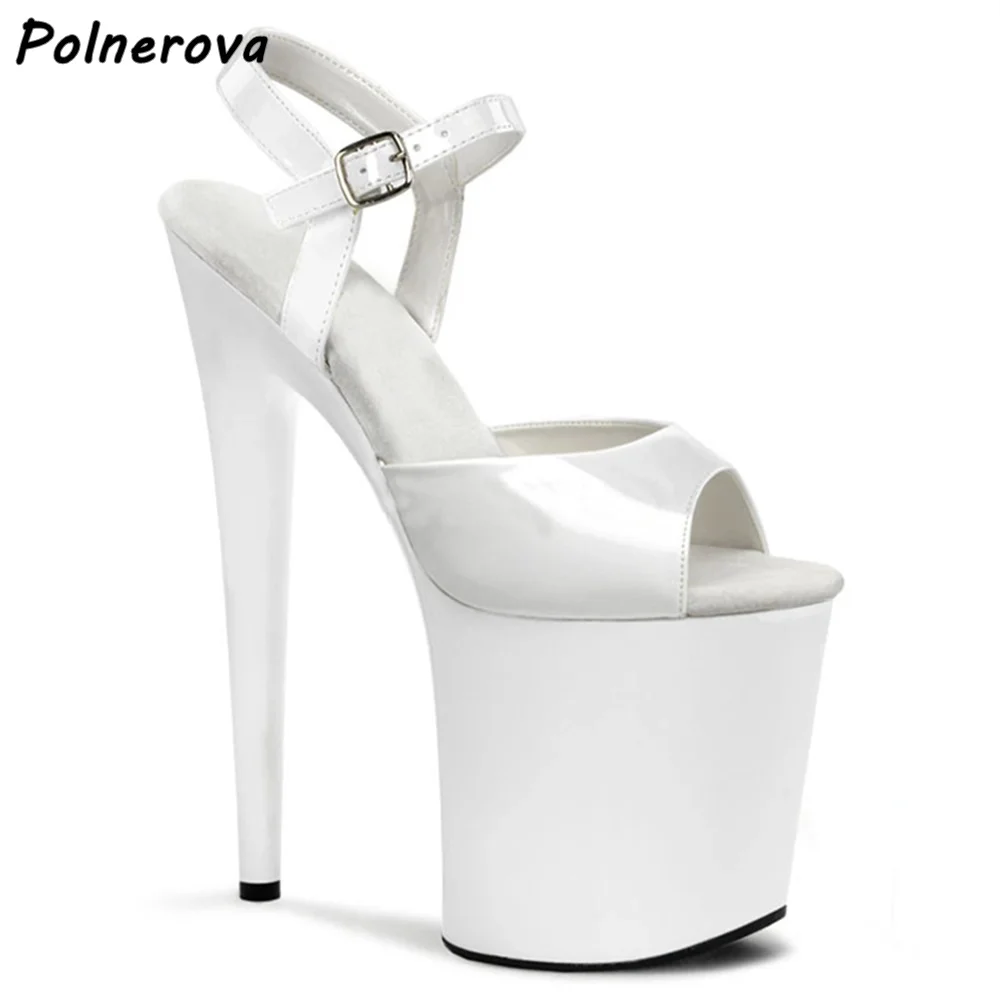Platform High Heels Sandals White Red Black Peep Toe Leather Concise Sexy Slingback Shoes Women's Fashion Elegant Party Shoes
Platform High Heels Sandals White Red Black Peep Toe Leather Concise Sexy Slingback Shoes Women's Fashion Elegant Party Shoes