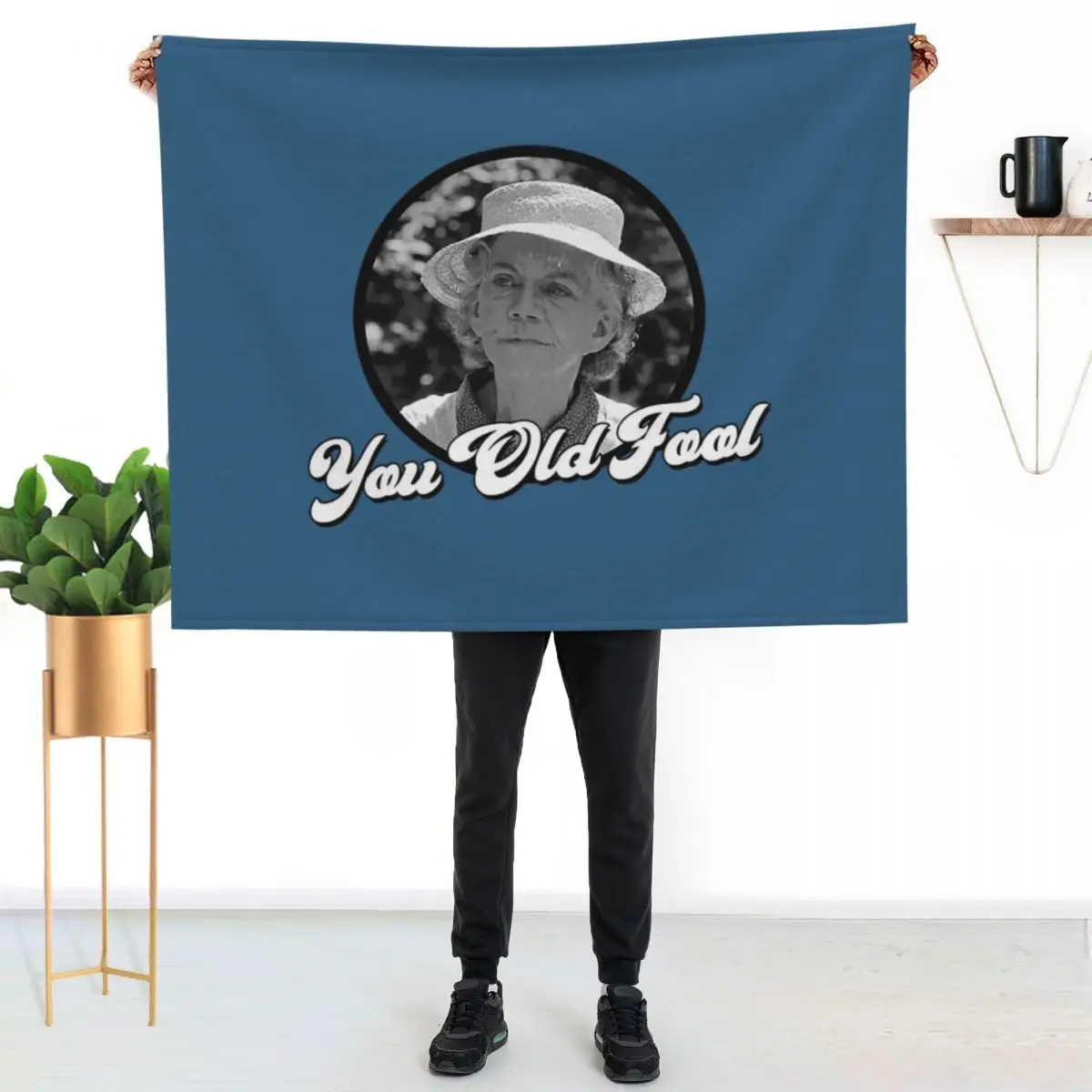 The Waltons T-ShirtYou Old Fool - Grandma Walton - His and Hers Throw Blanket Cozy Warm Blanket for Bed Room Decor
The Waltons T-ShirtYou Old Fool - Grandma Walton - His and Hers Throw Blanket Cozy Warm Blanket for Bed Room Decor