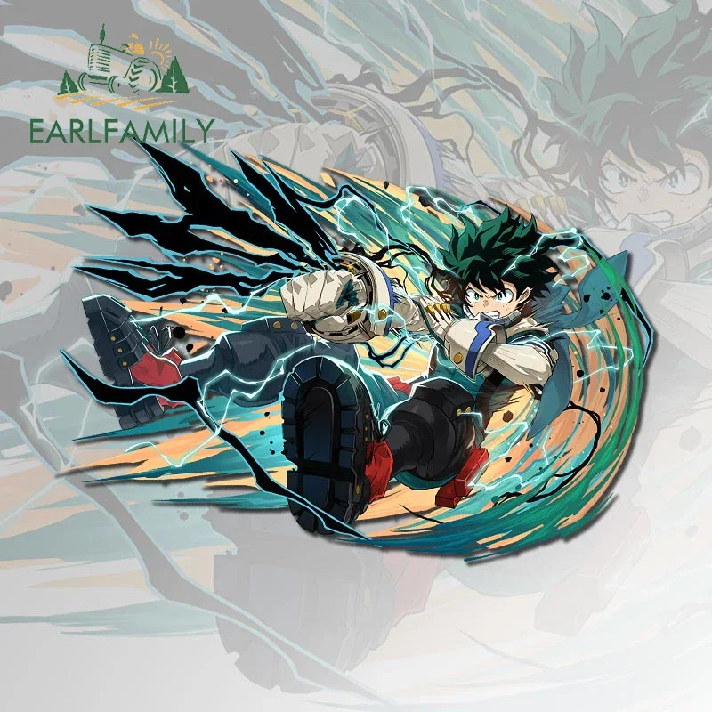 EARLFAMILY 13 см X 8,1 см для Deku Midoriya Izuku, Стикеры для автомобиля с эффектом навыков, водонепроницаемые простые наклейки, устойчивые к царапинам
EARLFAMILY 13 см X 8,1 см для Deku Midoriya Izuku, Стикеры для автомобиля с эффектом навыков, водонепроницаемые простые наклейки, устойчивые к царапинам