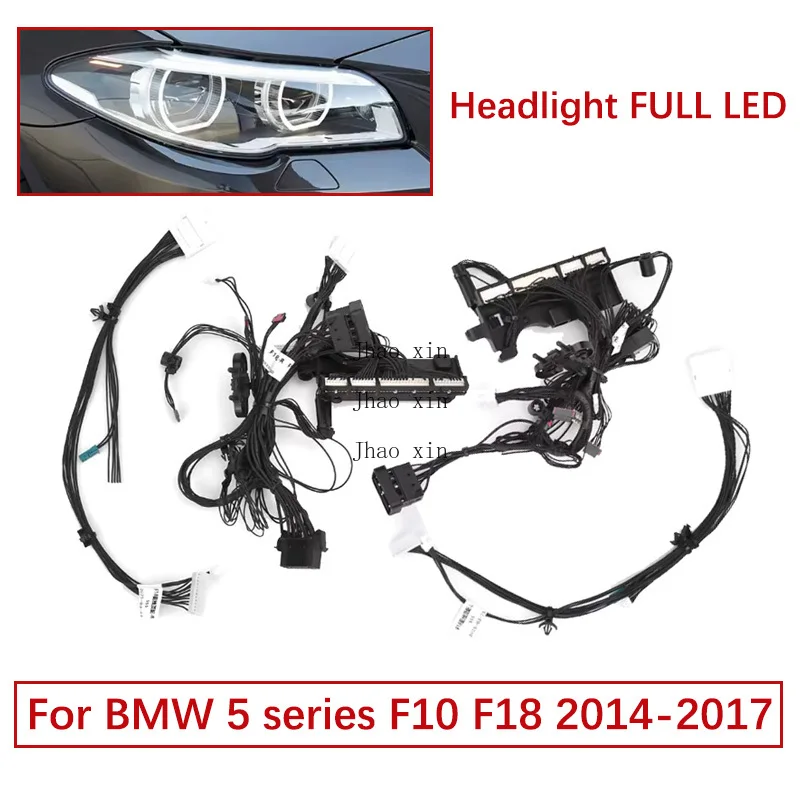Wiring Harness Connector Assembly for BMW 5 Series F10 F18 Car Headlights Internal Wiring Harness 2014-2017 Top-spec Full LED
Wiring Harness Connector Assembly for BMW 5 Series F10 F18 Car Headlights Internal Wiring Harness 2014-2017 Top-spec Full LED