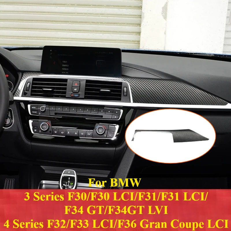 For BMW F30 F31 F34 3 Series 4 Series Carbon Fiber Dashboard Trim Cover Center Console Interior Panel Modification Accessories
For BMW F30 F31 F34 3 Series 4 Series Carbon Fiber Dashboard Trim Cover Center Console Interior Panel Modification Accessories