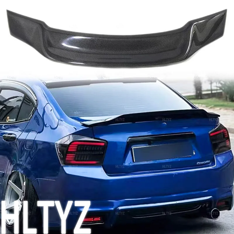 Suitable for 2009-2012 Honda City trunk lid wings true carbon fiber/FRP material spoiler body kit aerodynamics automotive parts
Suitable for 2009-2012 Honda City trunk lid wings true carbon fiber/FRP material spoiler body kit aerodynamics automotive parts