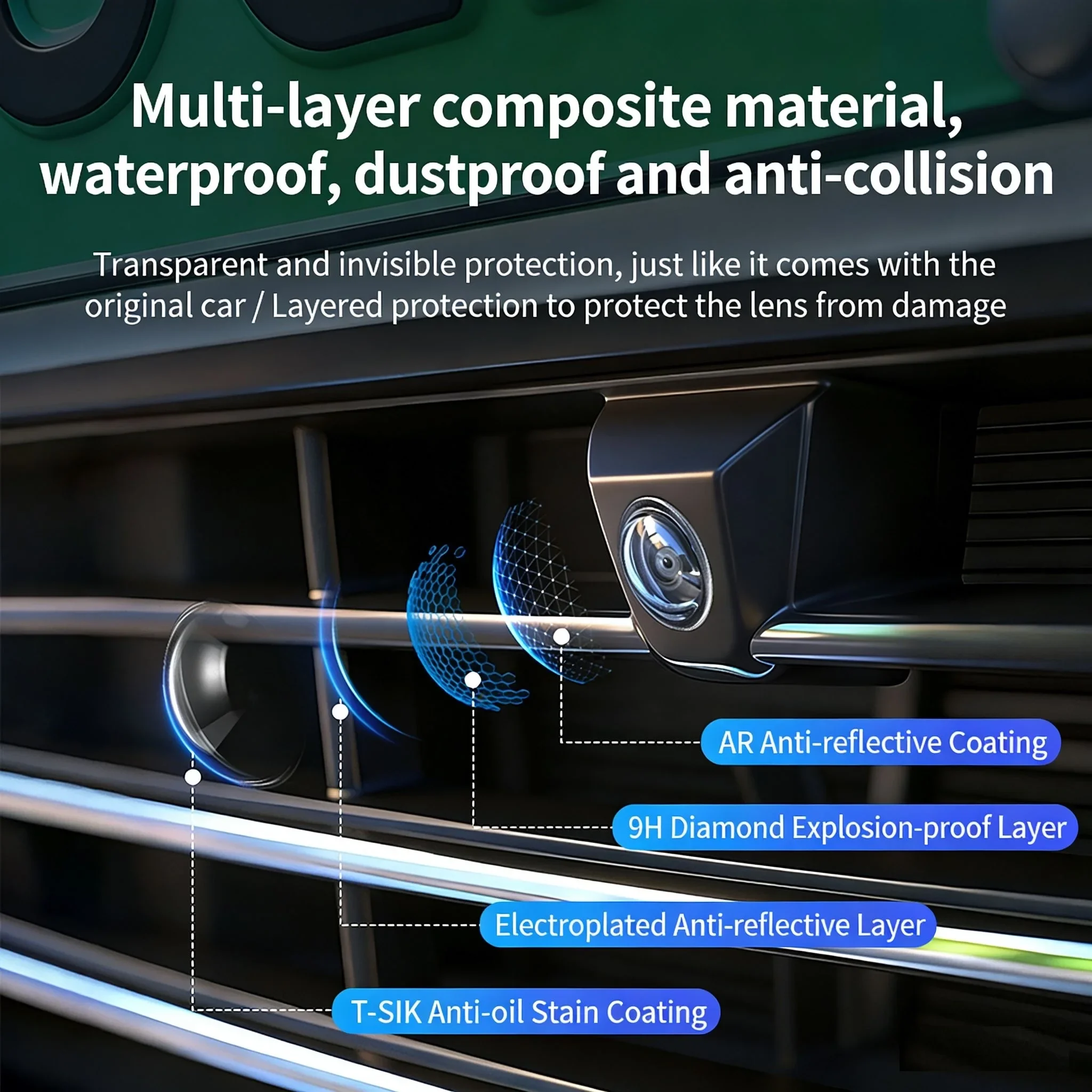 2PCS Universal Car Camera Lens Protector Rear View Backup Camera Cover 360° Camera Protection Anti Scratch Waterproof
2PCS Universal Car Camera Lens Protector Rear View Backup Camera Cover 360° Camera Protection Anti Scratch Waterproof