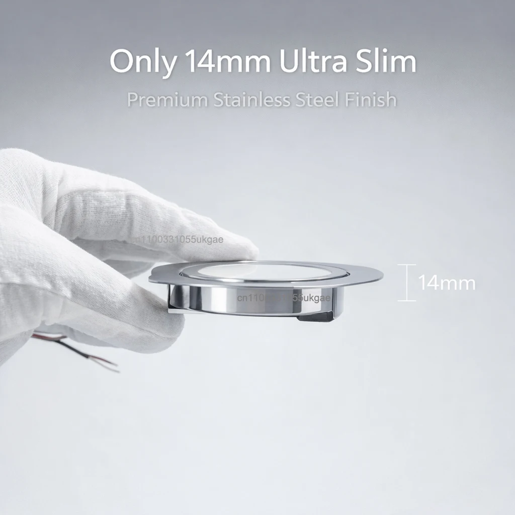 Ultra 14mm Thin LED Lights Mini LED Ceiling Spot Lighting 3W 5W 12V 24V Kitchen Bathroom Mirror Home Décor Lamps Dimming
Ultra 14mm Thin LED Lights Mini LED Ceiling Spot Lighting 3W 5W 12V 24V Kitchen Bathroom Mirror Home Décor Lamps Dimming