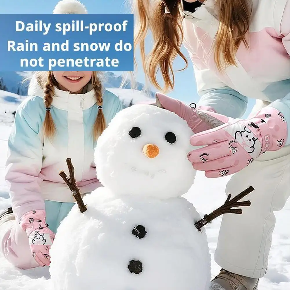 1 пара детских зимних плюшевых лыжных перчаток для мальчиков и девочек, теплые водонепроницаемые противоскользящие варежки для верховой езды, катания на коньках
1 пара детских зимних плюшевых лыжных перчаток для мальчиков и девочек, теплые водонепроницаемые противоскользящие варежки для верховой езды, катания на коньках