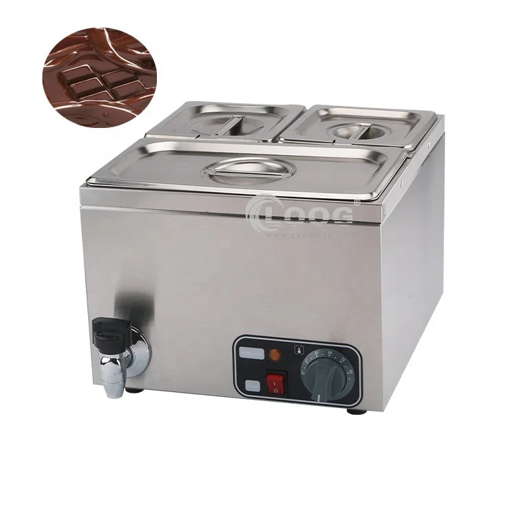 High Quality Commercial Hot Chocolate Melting Machine Electric Water Heating Melter for Sale 220v Voltage
High Quality Commercial Hot Chocolate Melting Machine Electric Water Heating Melter for Sale 220v Voltage