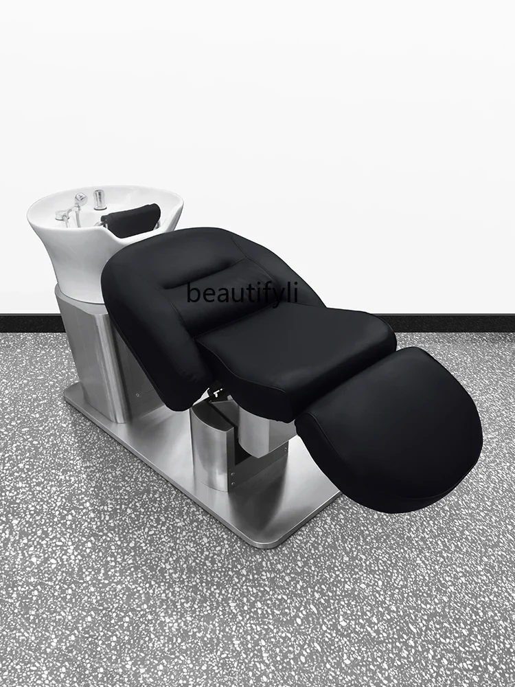 smt14 Japanese-Style High-End Hair Electric Flushing Shampoo Chair Barber Shop Automatic Adjustable Hair Salon Head Therapy Bed
smt14 Japanese-Style High-End Hair Electric Flushing Shampoo Chair Barber Shop Automatic Adjustable Hair Salon Head Therapy Bed