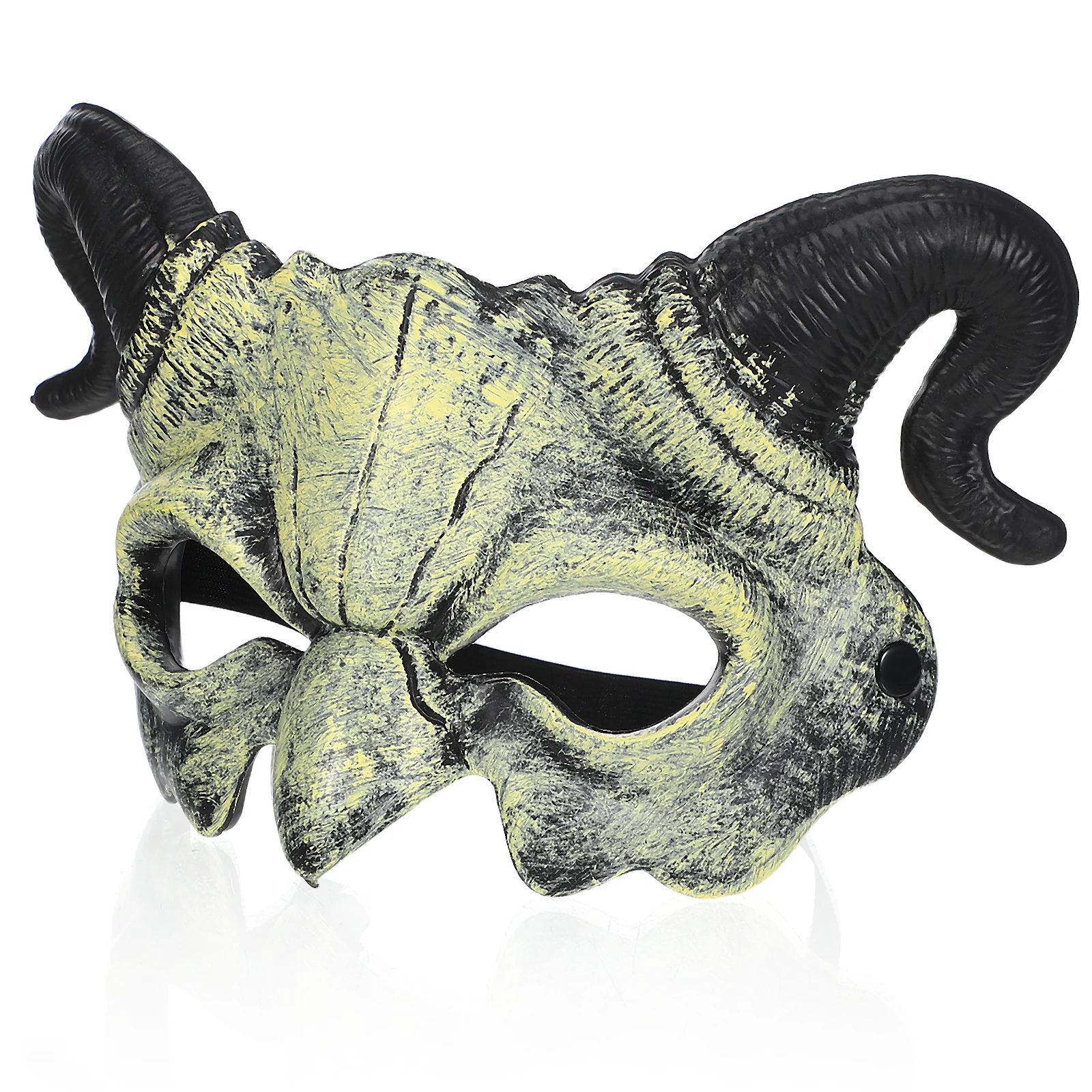 Sheep Horn Demon Mask Halloween Half Face Scary Creepy Costume Horror Masquerade
Sheep Horn Demon Mask Halloween Half Face Scary Creepy Costume Horror Masquerade