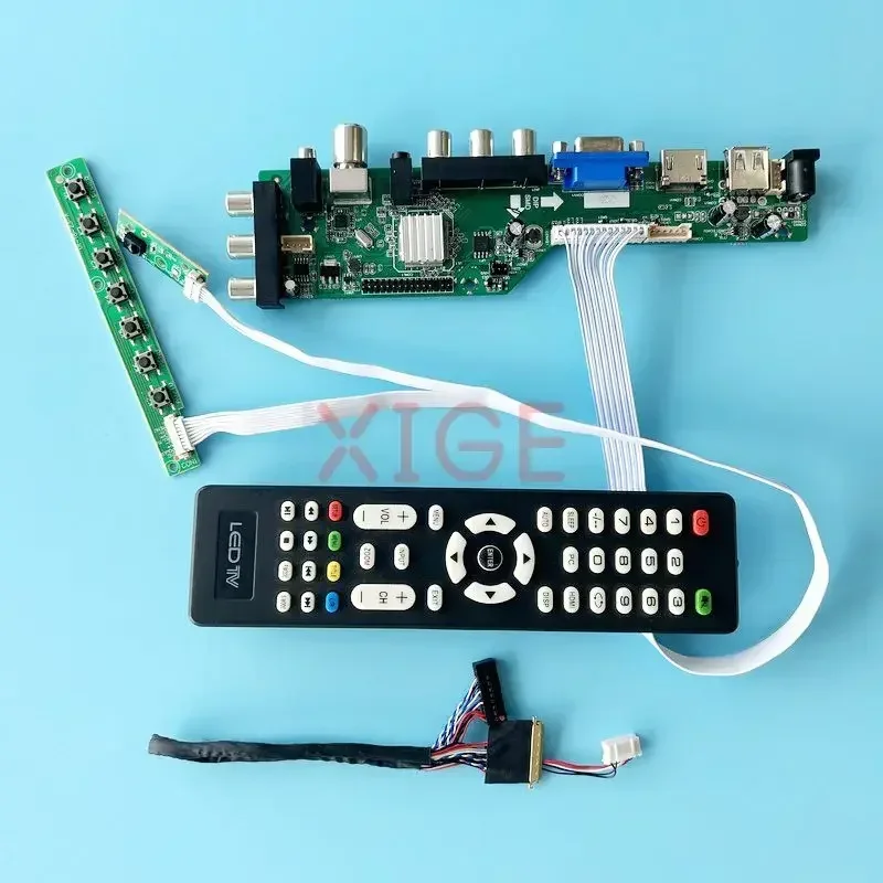Для LP156WH4(TL) LP156WH4-TLN1 1366x768 DVB-C/T 15,6 "40-контактный LVDS AV/USB/DHMI/VGA ноутбук матричный драйвер плата контроллера комплект DIY
Для LP156WH4(TL) LP156WH4-TLN1 1366x768 DVB-C/T 15,6 "40-контактный LVDS AV/USB/DHMI/VGA ноутбук матричный драйвер плата контроллера комплект DIY