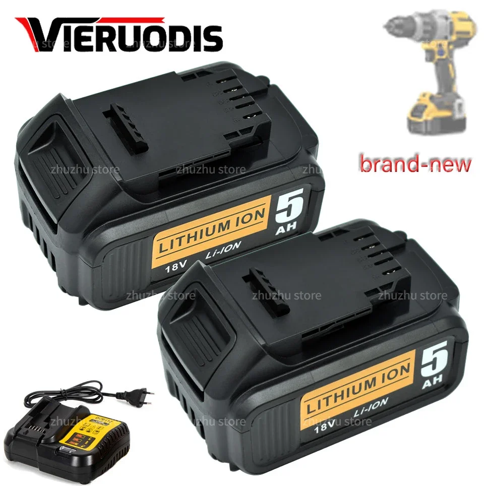 For dewalt 20V 5.0Ah battery compatible dewalt Cordless screwdriver drill Screw gun wrench impact batteries DCB203 DCB181 DCD790
For dewalt 20V 5.0Ah battery compatible dewalt Cordless screwdriver drill Screw gun wrench impact batteries DCB203 DCB181 DCD790