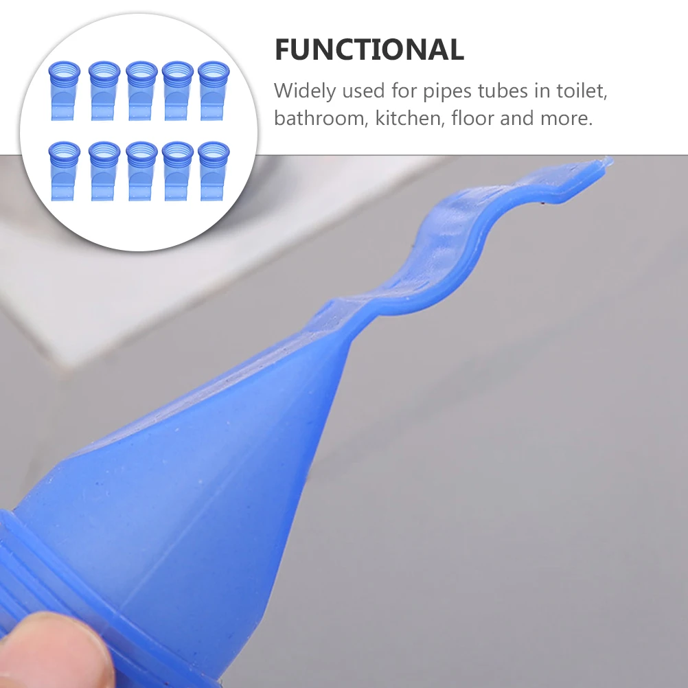 10pcs Odor Proof Silicone Drain Core Durable Thermoplastic Sewers Drains Pipes Tubes Toilet Bathroom Kitchen Floor 
10pcs Odor Proof Silicone Drain Core Durable Thermoplastic Sewers Drains Pipes Tubes Toilet Bathroom Kitchen Floor