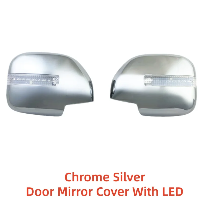 Хромированные накладки на зеркала заднего вида с LED подсветкой для Toyota Land Cruiser LC100 FJ100 4700 (1996-2007)
Хромированные накладки на зеркала заднего вида с LED подсветкой для Toyota Land Cruiser LC100 FJ100 4700 (1996-2007)