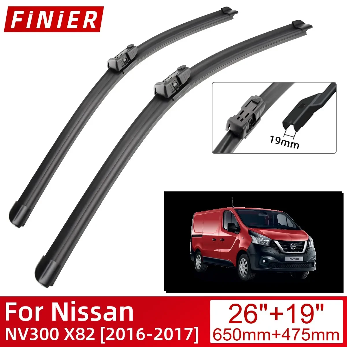 Для Nissan NV300 X82 2016-2017 автомобильные аксессуары переднее стекло стеклоочистители щетки дворники 2017 2016
Для Nissan NV300 X82 2016-2017 автомобильные аксессуары переднее стекло стеклоочистители щетки дворники 2017 2016