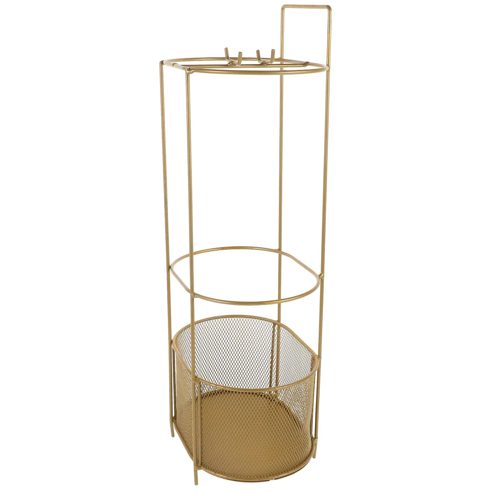 Sturdy Metal Umbrella Rack Freestanding Umbrella Bucket with Mesh Surface for Entryway Hallway Home Office Cafe Decor Organizer
Sturdy Metal Umbrella Rack Freestanding Umbrella Bucket with Mesh Surface for Entryway Hallway Home Office Cafe Decor Organizer