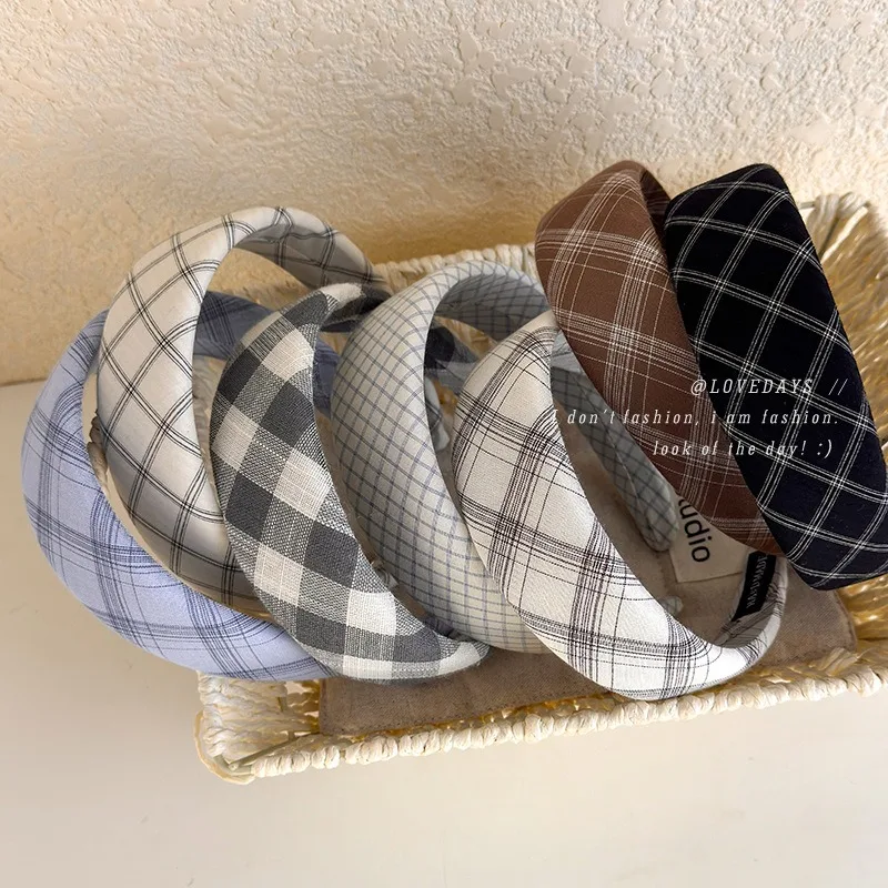 Classic Checkered Headband Sweet Girl High Crown Hair Hoop For Women Premium Quality Lightweight Versatile Daily Outing Party
Classic Checkered Headband Sweet Girl High Crown Hair Hoop For Women Premium Quality Lightweight Versatile Daily Outing Party