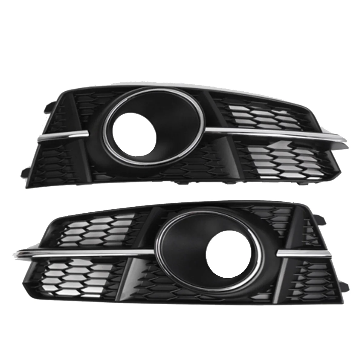 Car Fog Light Grill Lamps Cover with Hole for A6 C7 2016-2018 4G0807681AG 4G0807682AG
Car Fog Light Grill Lamps Cover with Hole for A6 C7 2016-2018 4G0807681AG 4G0807682AG