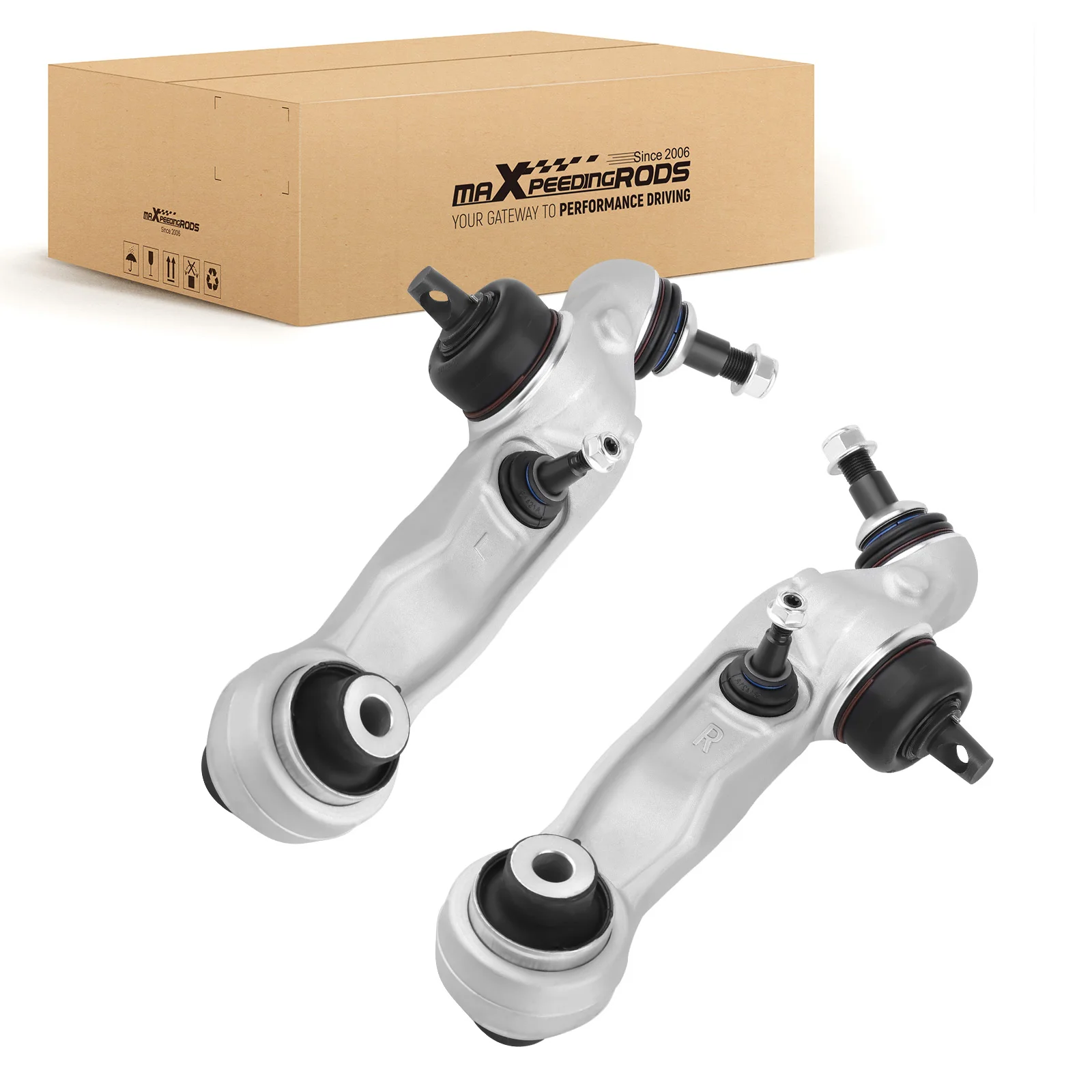 Front Lower Control Arms w/ Ball Joints For 08-19 Rolls Royce Ghost Dawn Wraith
Front Lower Control Arms w/ Ball Joints For 08-19 Rolls Royce Ghost Dawn Wraith