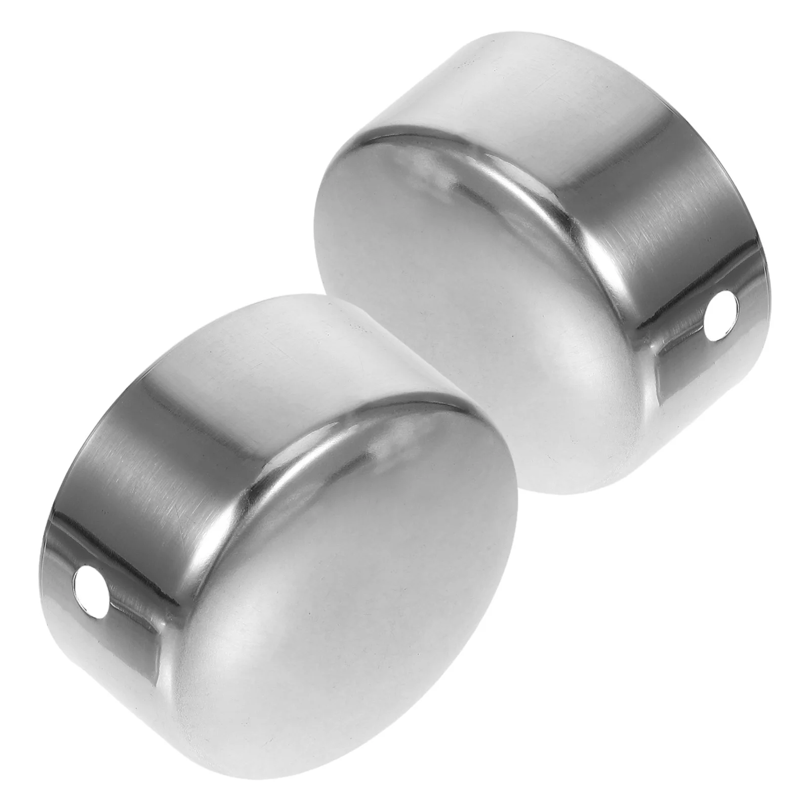 2 Pcs Stair Accessories Stainless Steel Handrail End Cap Metal Silver Railing Caps
2 Pcs Stair Accessories Stainless Steel Handrail End Cap Metal Silver Railing Caps